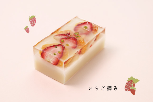 ホワイトデーにいちごのお菓子を。